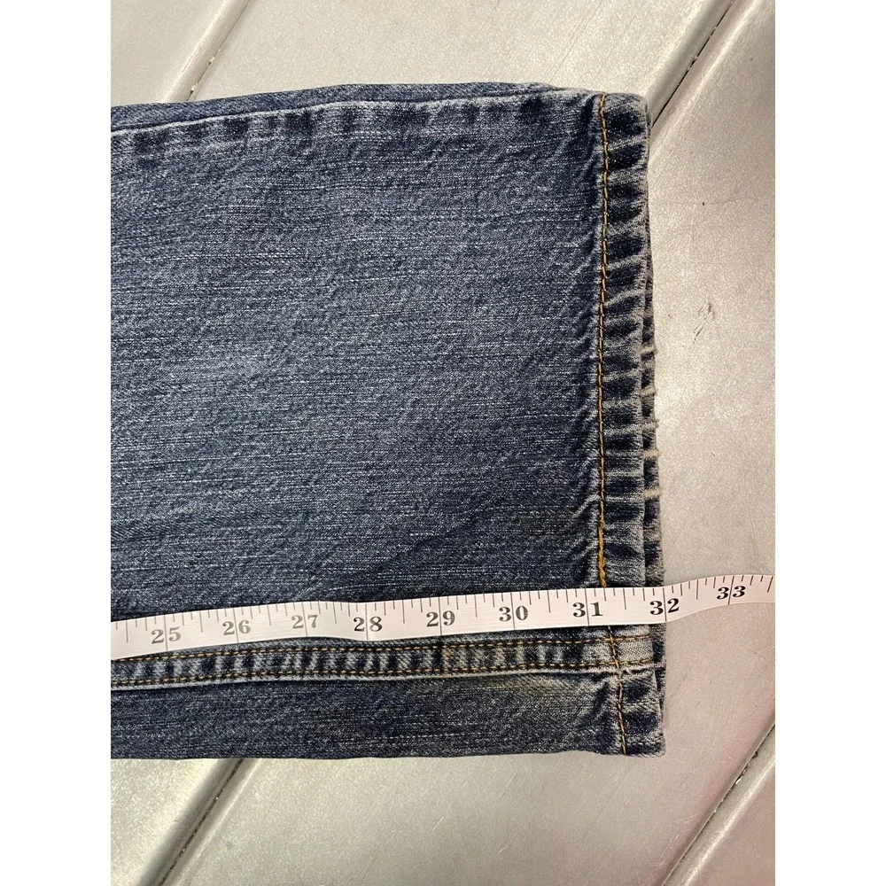 Levis 559 Jeans Mens 36x32 Blue Dark Wash Denim 100% Cotton Relaxed‎ Straight
